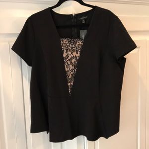 Women’s black blouse